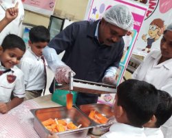 Std I Field Trip - Pizza Factory and Ice Cream Factory